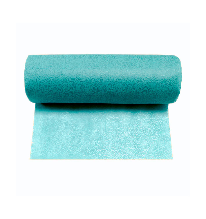 Ubrusy na Roli TNT Plus Tyrkysová 1,2x45m 60g P40cm (1 Kousky) Ubrusy na Roli TNT Plus Tyrkysová 1,2x45m 60g P40cm (1 Kousky)