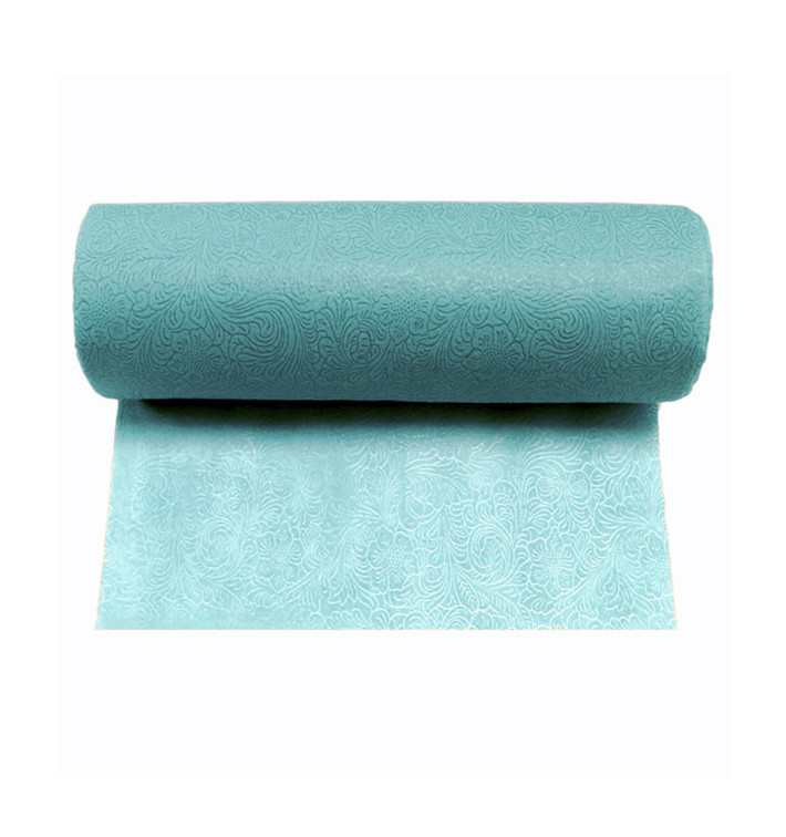 Ubrusy na Roli TNT Plus Tyrkysová 1,2x45m 60g P40cm (6 Kousky) Ubrusy na Roli TNT Plus Tyrkysová 1,2x45m 60g P40cm (6 Kousky)