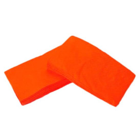 Papírové Ubrousky 1/8 40x40cm Oranžový 2 Vrstvé (1200 Kousky)