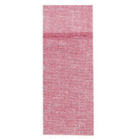 Kapsička na Příbory Papírové Džíny Bordeaux 30x40cm (30 Kousky)