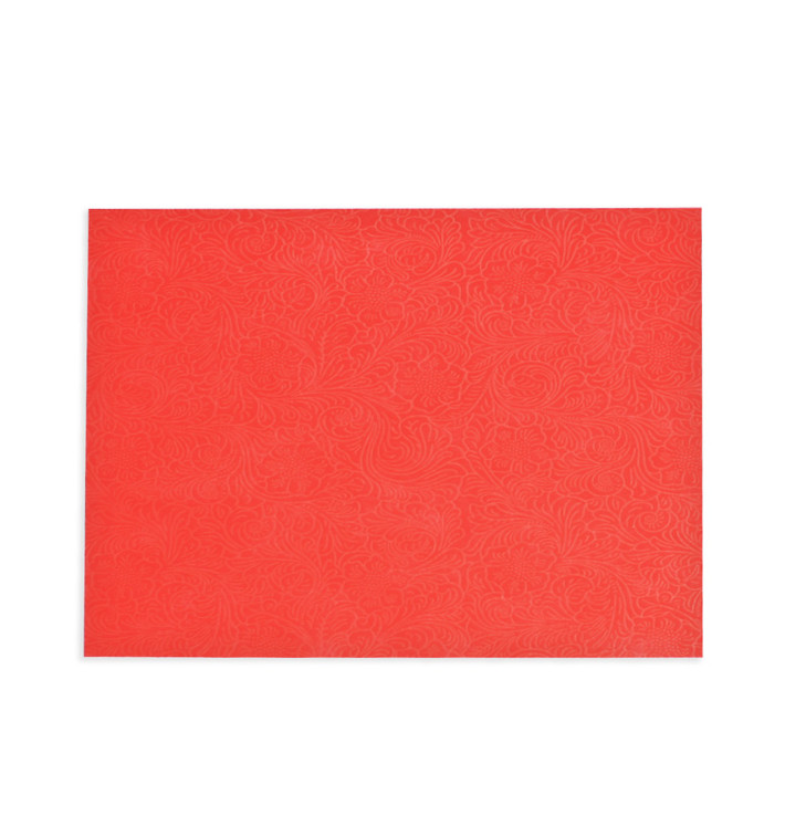 Papírové Prostírání TNT Plus Červené 30x40cm 60g (400 Kousky) Papírové Prostírání TNT Plus Červené 30x40cm 60g (400 Kousky)