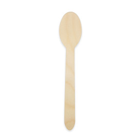 lžíce Dřevěný BIO Balené 16cm (500 Kousky)