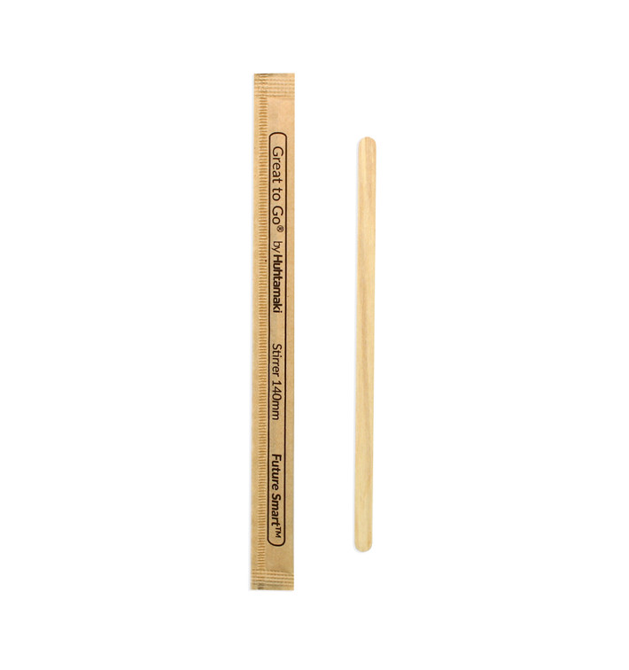 Míchátka na Kávu Balené 14cm (1000 Kousky) Míchátka na Kávu Balené 14cm (1000 Kousky)