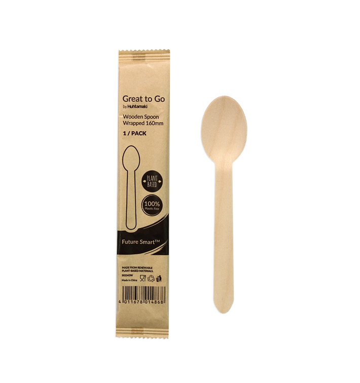 lžíce Dřevěný BIO Balené 16cm (25 Kousky) lžíce Dřevěný BIO Balené 16cm (25 Kousky)