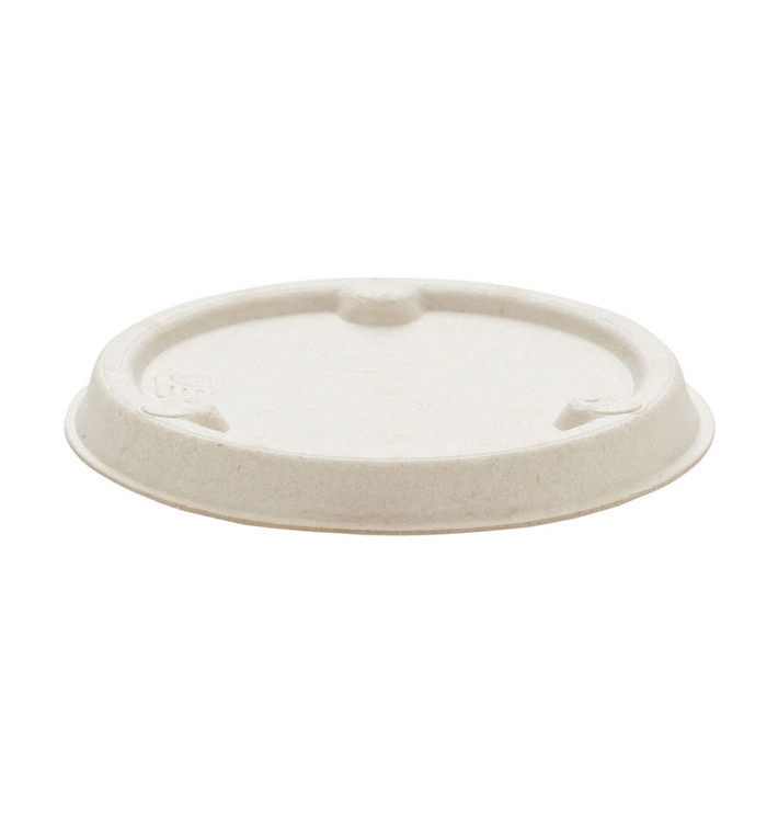 Sucarcane Lid Container 60ml Natural Ø6,0cm (2000 Units)