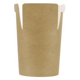 Obaly na Potraviny pro Fast Food 100% Bio Kraft 26Oz/780ml (50 Kousky)