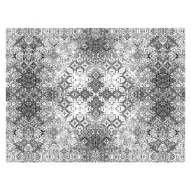 Papírové Individuální Ubrusový 30x40cm "Mozaik" Černý 40g/m² (1000 Ks)