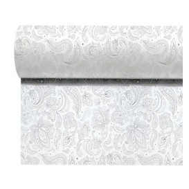 Netkané Ubrus v Roli 0,4x48m "Mandala" Šedá 50g/m² P40cm (6 Ks)