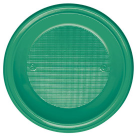 Plastové Talíř PS na Polévku Zelený Ø220mm (30 Kousky)