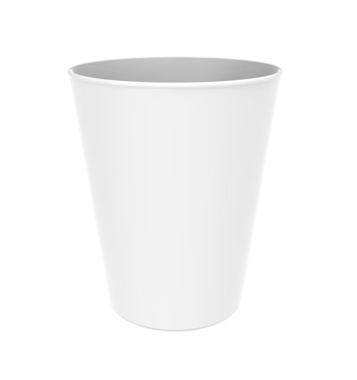 Kelímek Opakovaně Použitelné Durable PP Minerální Bílý 330ml (6 Kousky) Kelímek Opakovaně Použitelné Durable PP Minerální Bílý 330ml (6 Kousky)