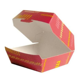 Krabička na Hamburger Kraft 12x12x7 cm (450 Kousky)