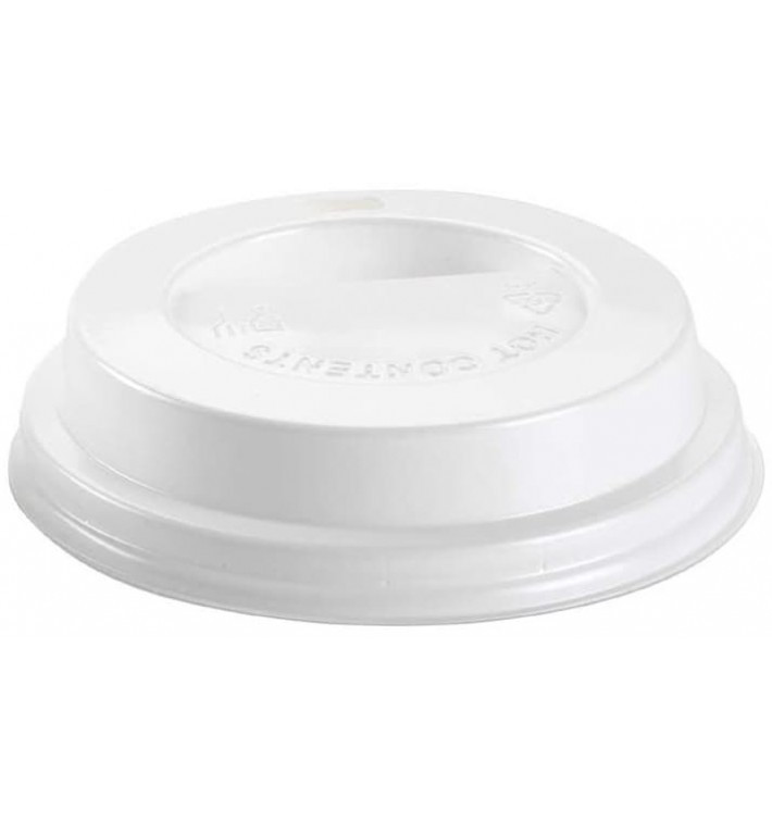 Víčko s Otvorem na Kelímek s 7Oz Bílý Ø7,2cm (1000 Kousky) Víčko s Otvorem na Kelímek s 7Oz Bílý Ø7,2cm (1000 Kousky)
