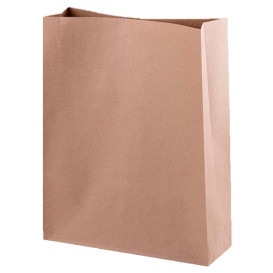 Papírové Sáčky bez Plochým Kraft 26+9x31cm (250 Kousky)