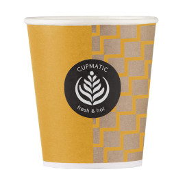 Kartonové Kelímek Cupmatic 9Oz/280ml Ø8,0cm (1000 Kousky)