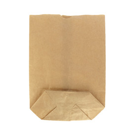 Paper Bag with Hexagonal Base Kraft 23x35cm (1000 Units)