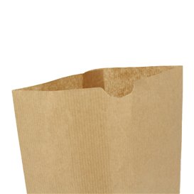 Paper Bag with Hexagonal Base Kraft 23x35cm (1000 Units)