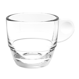 Šálek Opakovaně Použitelné SAN “Espresso” Transparentní 80ml (36 Ks)