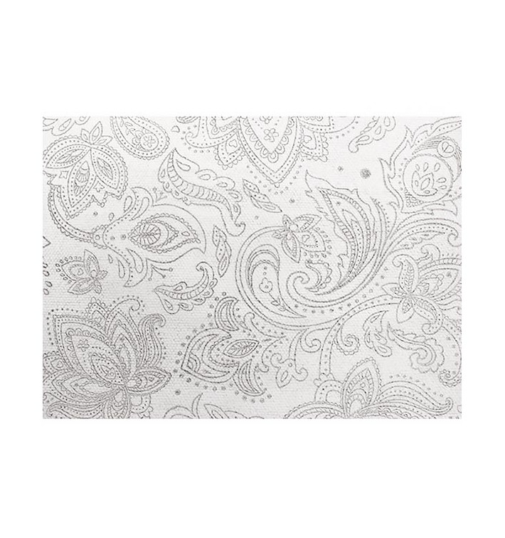 Netkané Ubrus v Roli 0,4x48m "Mandala" Šedá 50g/m² P40cm (1 Ks) Netkané Ubrus v Roli 0,4x48m "Mandala" Šedá 50g/m² P40cm (1 Ks)