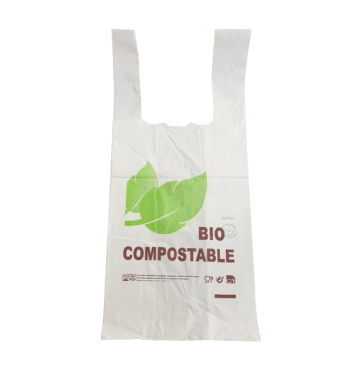 Plastové Tašky typu Košilky 100% Biologicky Odbouratelný 48x60cm (100 Ks) Plastové Tašky typu Košilky 100% Biologicky Odbouratelný 48x60cm (100 Ks)