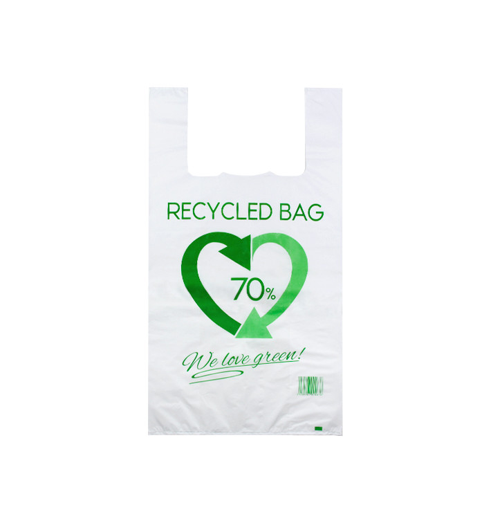 Plastové Tašky Košilky 70% Recyklované 50x60cm 50µm (100 Ks) Plastové Tašky Košilky 70% Recyklované 50x60cm 50µm (100 Ks)