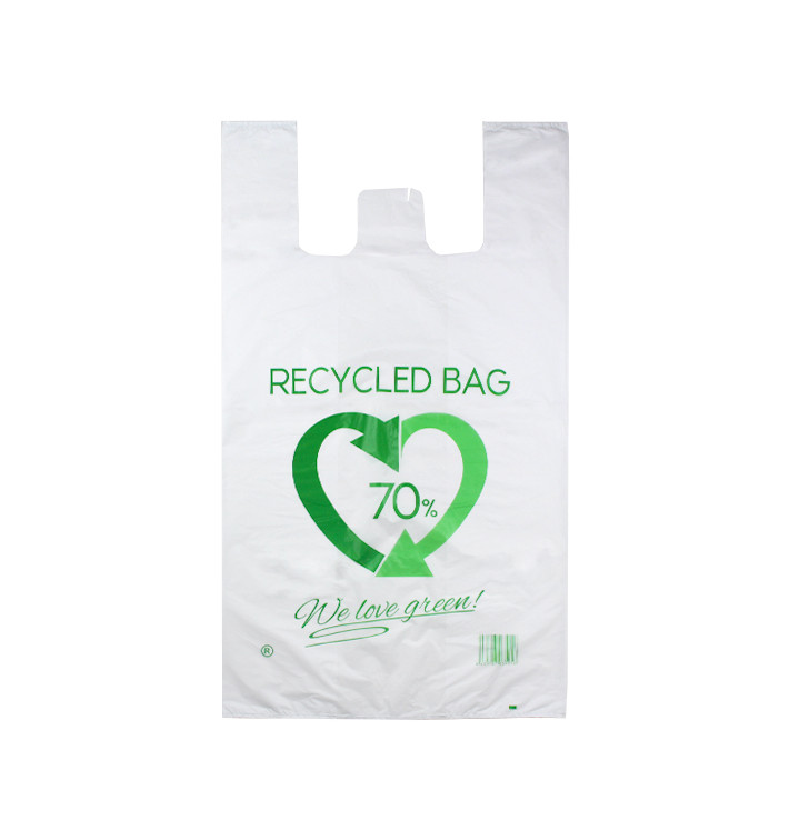 Plastové Tašky Košilky 70% Recyklované 70x80cm 50µm 50µm (50 Ks) Plastové Tašky Košilky 70% Recyklované 70x80cm 50µm 50µm (50 Ks)