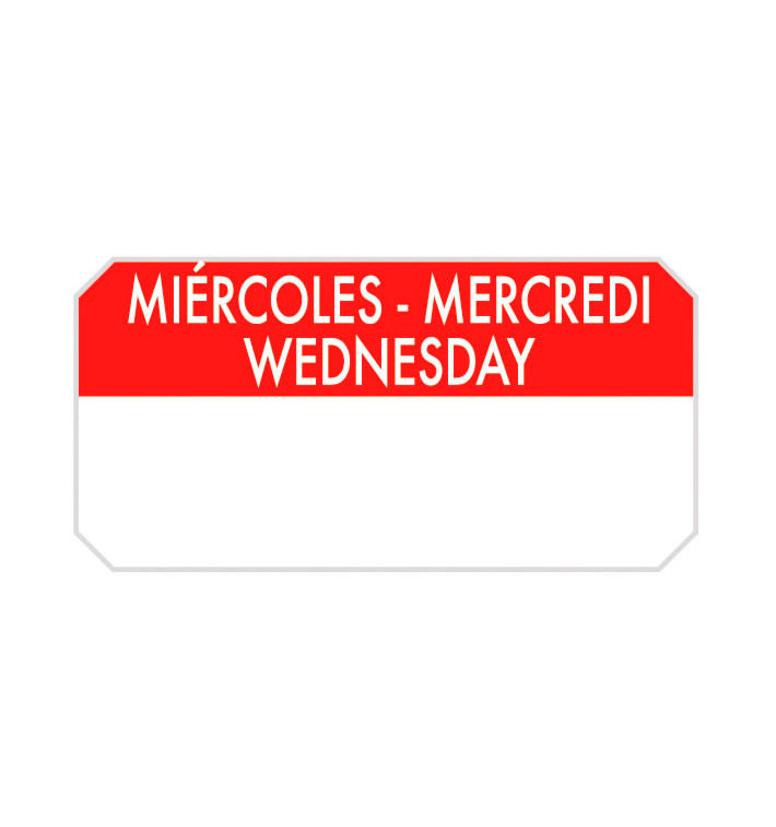 Etikety na Roli “Wednesday" 5x2,5cm (1.000 Ks) Etikety na Roli “Wednesday" 5x2,5cm (1.000 Ks)