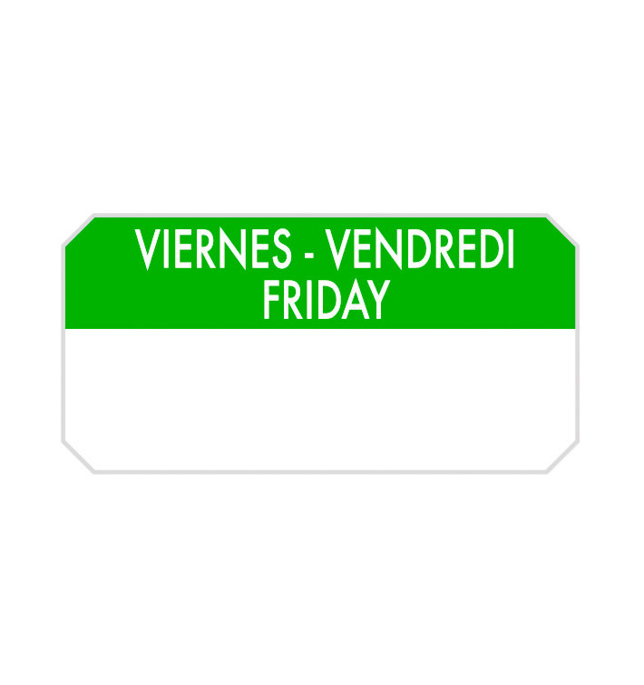 Etikety na Roli “Friday" 5x2,5cm (1.000 Ks) Etikety na Roli “Friday" 5x2,5cm (1.000 Ks)