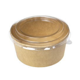 Mísa na Salát Lepenková Kraft-Kraftová s Víkem PP 750ml (300 Ks)