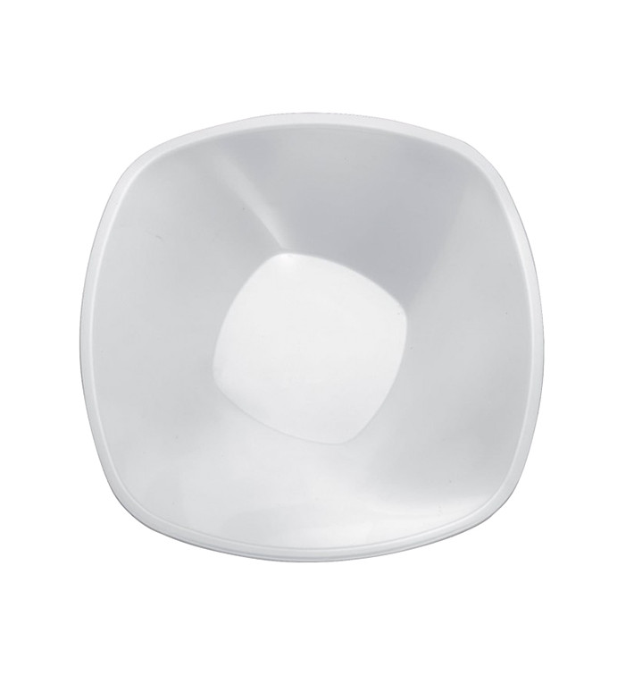Plastové Misky PP "Square" Bílý 1250ml Ø21cm (3 Ks) Plastové Misky PP "Square" Bílý 1250ml Ø21cm (3 Ks)