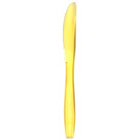 Plastový Nůž PS Premium Žlutá 190mm (1000 Ks)