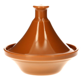 Plastové Talíř pro Ochutnávky PP "Tajine" s Víčko Ø7 cm (50 Ks)