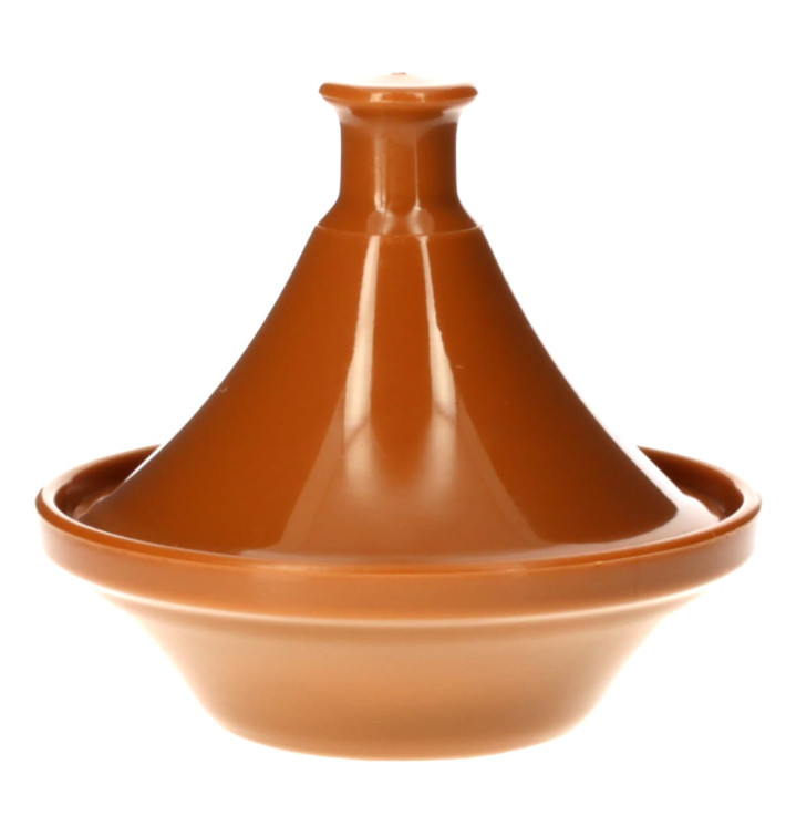 Plastové Talíř pro Ochutnávky PP "Tajine" s Víčko Ø7 cm (50 Ks) Plastové Talíř pro Ochutnávky PP "Tajine" s Víčko Ø7 cm (50 Ks)