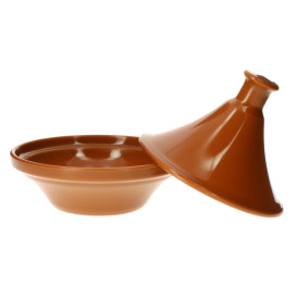 Plastové Talíř pro Ochutnávky PP "Tajine" s Víčko Ø7 cm (50 Ks)