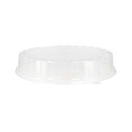 Víčko na Obaly Plastové Dort APET Ø31x6cm (10 Ks)