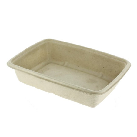 Obaly z Cukrové Třtiny PLA 600ml 16x23x3cm (75 Ks)
