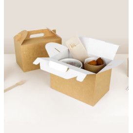 Menu Box Kraft 225x145x150mm (25 Ks)