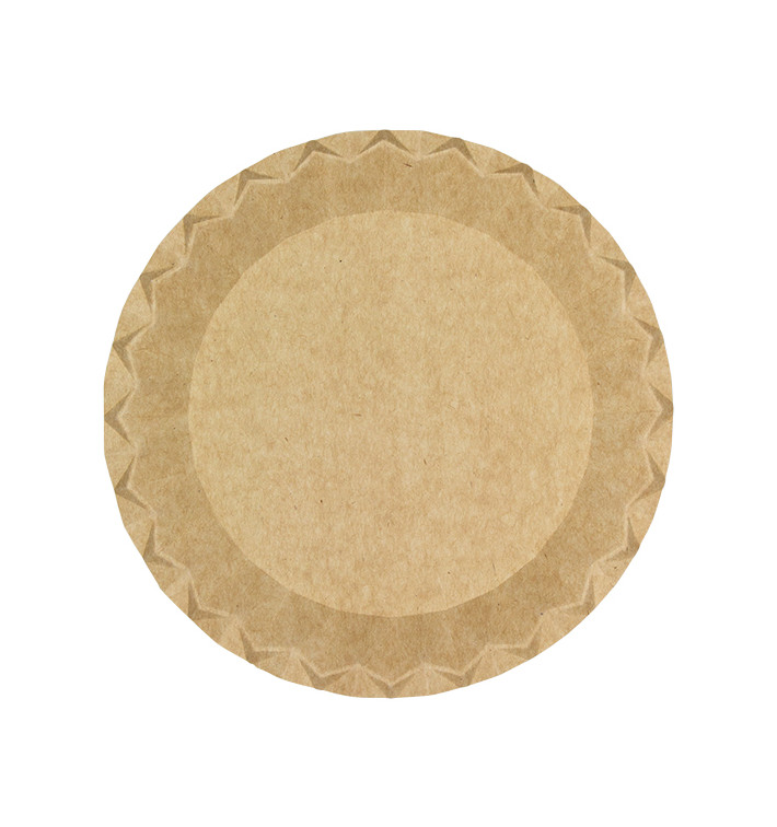 Kartonové Talíře Kraft “Flower” Ø18cm 225g/m² (600 Ks) Kartonové Talíře Kraft “Flower” Ø18cm 225g/m² (600 Ks)