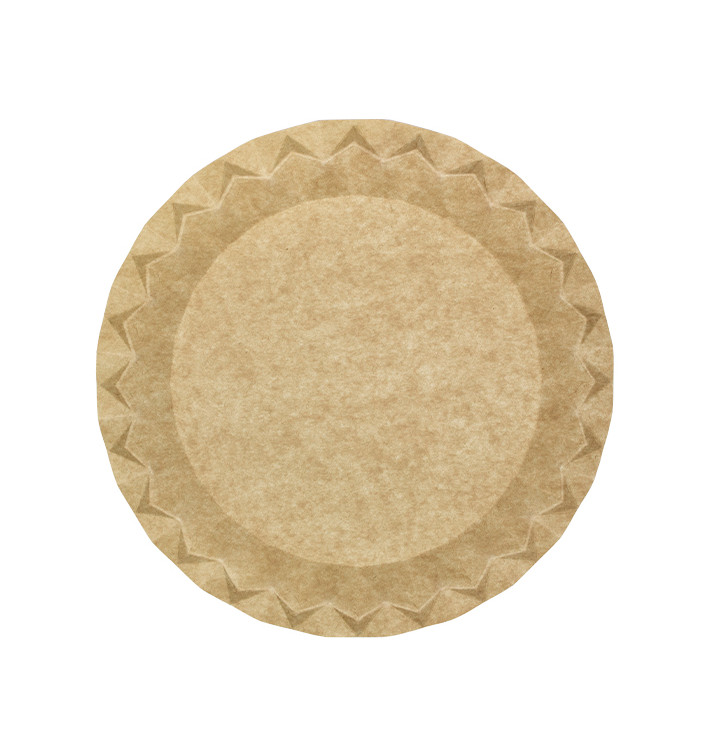 Kartonové Talíře Kraft “Flower” Ø23cm 245g/m² (600 Ks) Kartonové Talíře Kraft “Flower” Ø23cm 245g/m² (600 Ks)