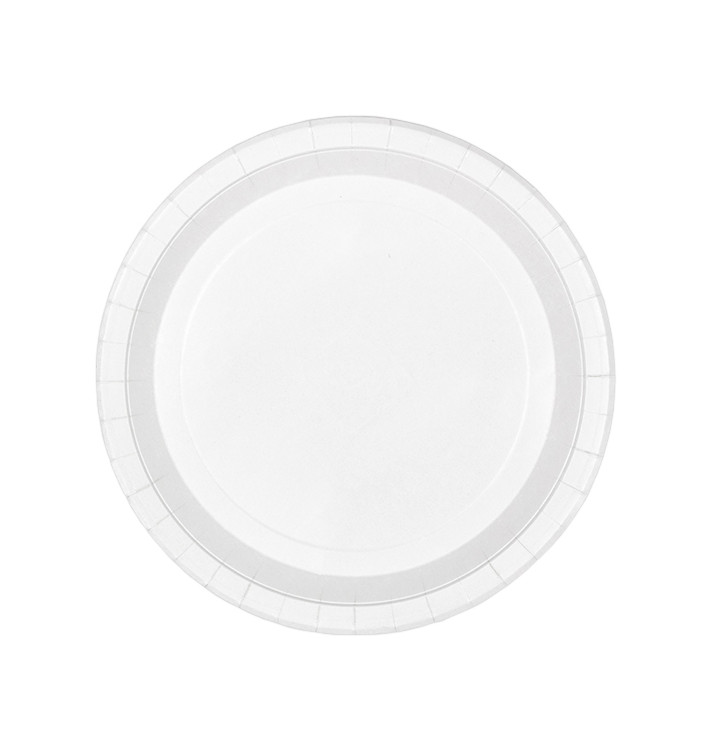 Kartonové Talíře Kulatý Proti Tukům Bílá Ø26cm 200g/m² (50 Ks) Kartonové Talíře Kulatý Proti Tukům Bílá Ø26cm 200g/m² (50 Ks)