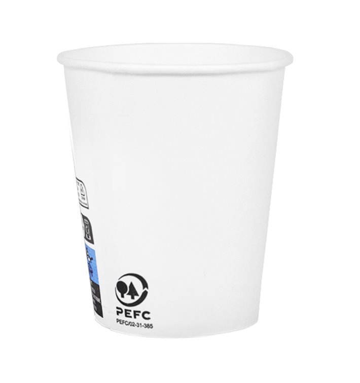 Kartonové Kelímek 6 Oz/180ml Bílý Ø7,0cm (3000 Ks) Kartonové Kelímek 6 Oz/180ml Bílý Ø7,0cm (3000 Ks)