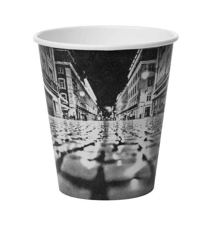 Kartonové Kelímek 6Oz/180ml " Pařížský " Ø8,0cm (50 Ks) Kartonové Kelímek 6Oz/180ml " Pařížský " Ø8,0cm (50 Ks)