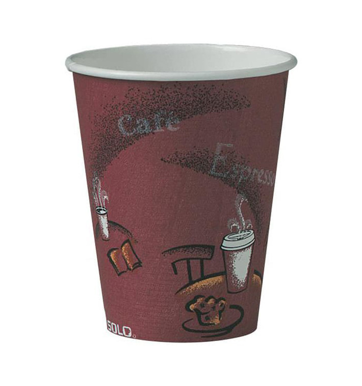 Kartonové Kelímek 10 Oz/300ml " Bistro " Ø8,4cm (50 Ks) Kartonové Kelímek 10 Oz/300ml " Bistro " Ø8,4cm (50 Ks)