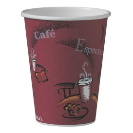 Kartonové Kelímek 12 Oz/360ml " Bistro " Ø8,9cm (50 Ks)