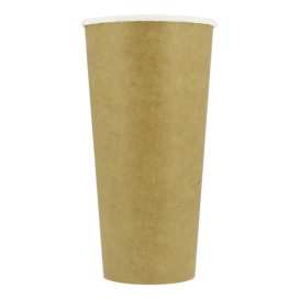 Kartonové Kelímek ECO 22 Oz/660ml Kraft Ø9cm (50 Ks)