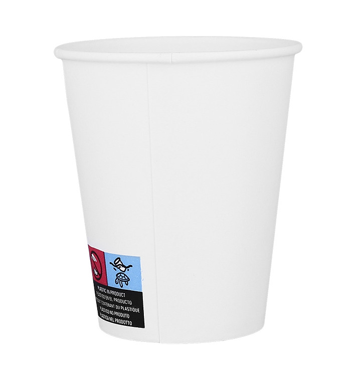 Kartonové Kelimek ECO 8 Oz/240ml Bílý Ø8cm (50 Ks) Kartonové Kelimek ECO 8 Oz/240ml Bílý Ø8cm (50 Ks)