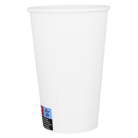 Kartonové Kelimek ECO 16 Oz/480ml Bílý Ø9cm (50 Ks)