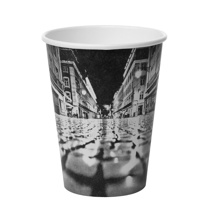 Kartonové Kelímek 12 Oz/360ml " Pařížský " Ø8,9cm (50 Ks) Kartonové Kelímek 12 Oz/360ml " Pařížský " Ø8,9cm (50 Ks)