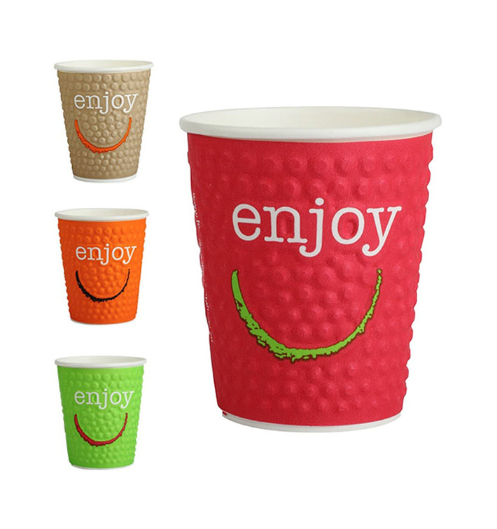 Kartonové Kelímek 12 Oz/360ml " Enjoy " Ø9,0cm (680 Ks) Kartonové Kelímek 12 Oz/360ml " Enjoy " Ø9,0cm (680 Ks)