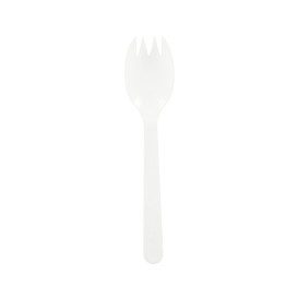 Plastová Vidlička Spork PS 123mm (500 Ks)