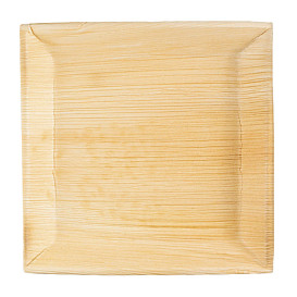Talíř Čtvercový z Palmových Listů 27x27cm (6 Ks)